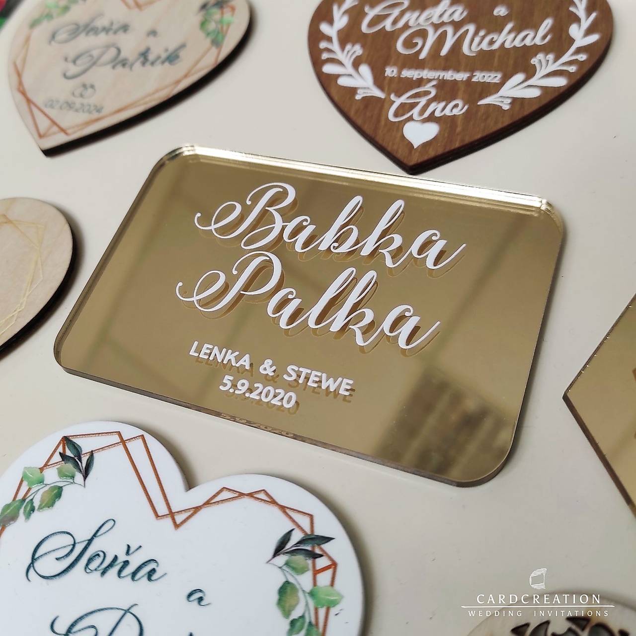 Svadobná magnetka 007