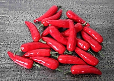chilli paprička 10ks balenie - dekorácia