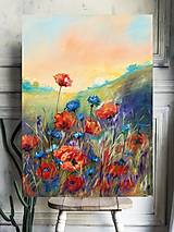 Obrazy - Keď slniečko hreje, kvetinova alej III. - 15575107_