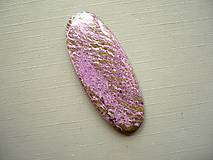 Minerály - Kabošon - purpurit 48 mm, č.22f - 15576233_
