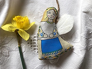 Dekorácie - Anjelik Ukrajiny - 15576119_