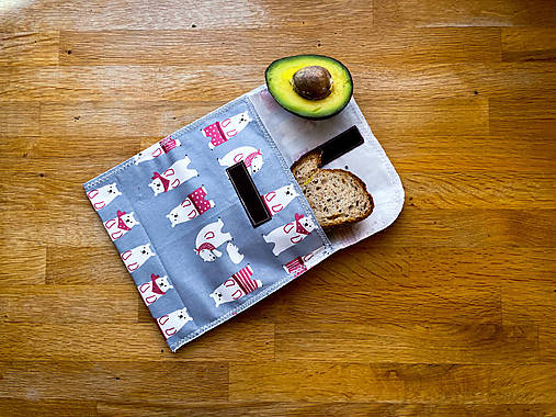 Úžitkový textil - Svačináč Voskovaný... ZERO WASTE - 15576764_