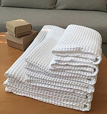 Úžitkový textil - Waflový uterák malý - 15578784_