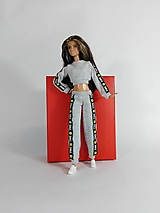 Hračky - Barbie mikina krátka č-2 - 15577098_