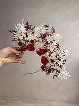 Čiapky, čelenky, klobúky - Kvetinová čelenka "príbehy lupeňov ruží" - 15581022_