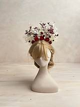 Čiapky, čelenky, klobúky - Kvetinová čelenka "príbehy lupeňov ruží" - 15581023_