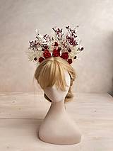 Čiapky, čelenky, klobúky - Kvetinová čelenka "príbehy lupeňov ruží" - 15581024_