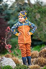 Detské oblečenie - prechodná softshell bunda zvieratká užšia - 15579693_