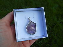 Náhrdelníky - violet ametyst-náhrdelník+náramok z ametystu!!! - 15583094_