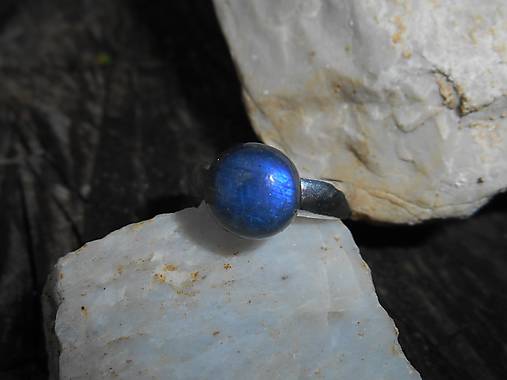 Prstene - labradorit-ring-silver-prsteň s labradoritom - 15583205_
