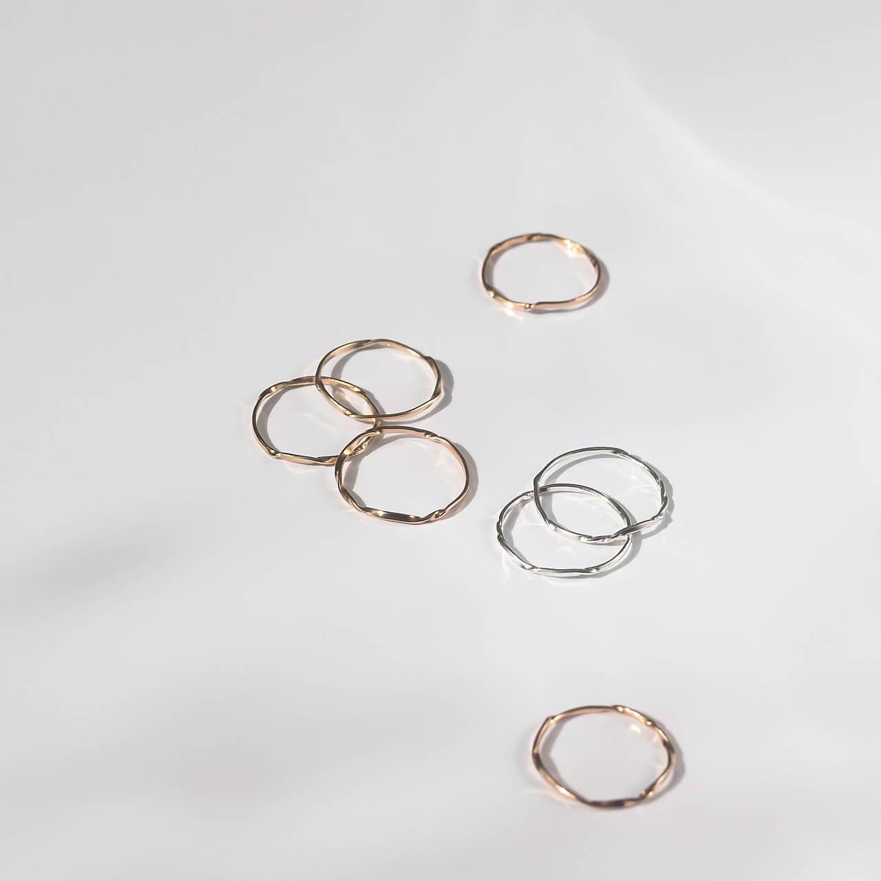 prsteň STUHA 01 biele zlato