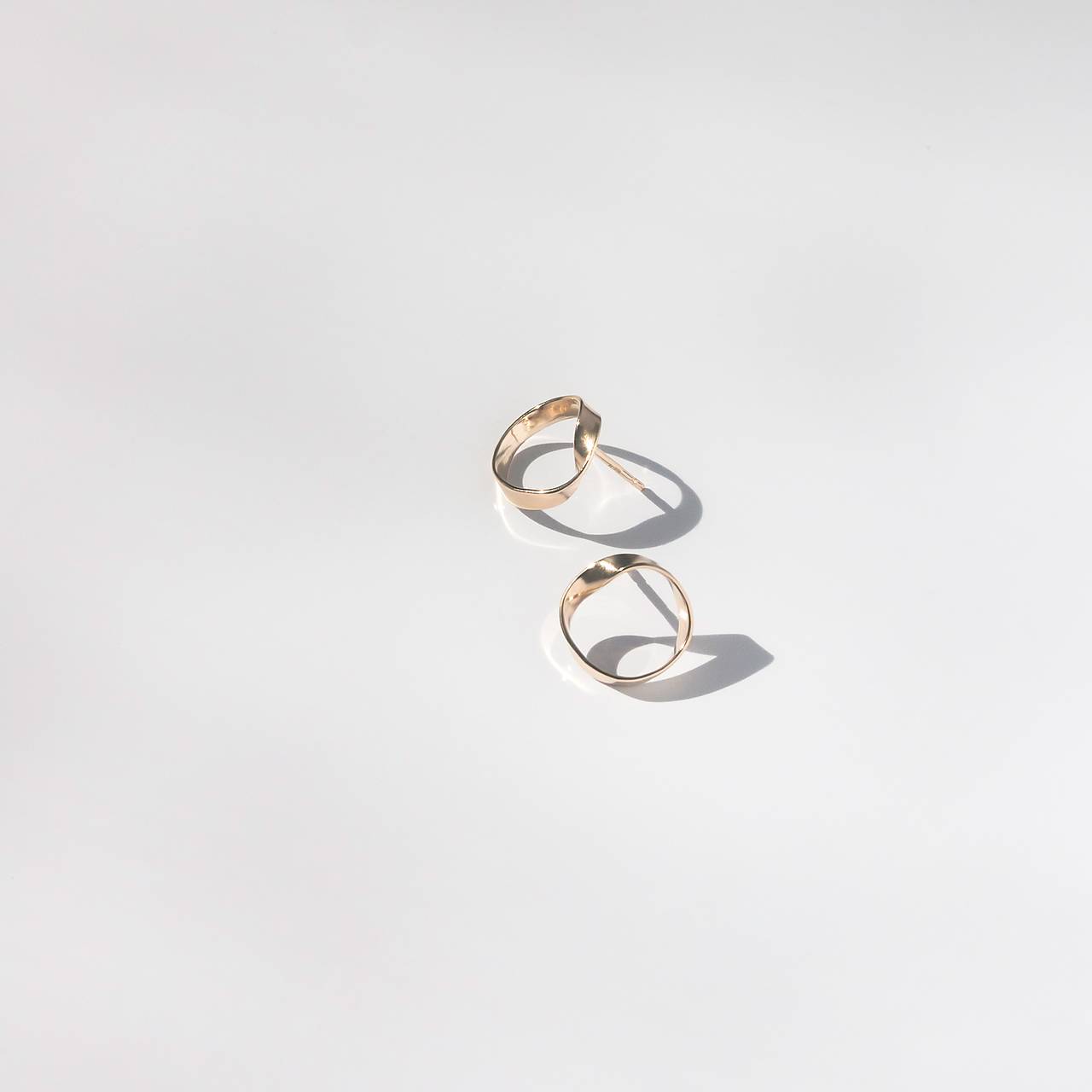 náušnice STUHA 033 zlato