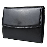Peňaženky - Malá dámska kožená peňaženka na mince v čiernej farbe - 15583579_
