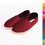 Polotovary - Sada na výrobu papučiek  (43 - Čierna) - 15582349_