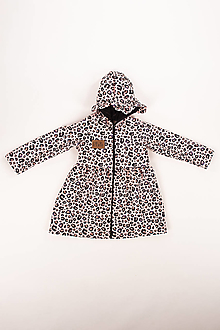 Detské oblečenie - Prechodný softshell kabátik gepard - 15581877_