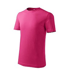 Polotovary - Detské tričko CLASSIC NEW purpurová 40 - 15583697_