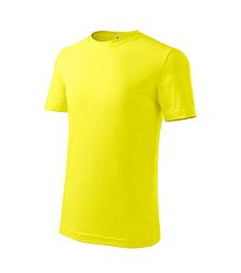 Polotovary - Detské tričko CLASSIC NEW citrónová 96 - 15584104_