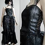 Šaty - Avantgardné gotické šaty - 15587239_