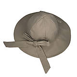 Detské čiapky - Detský klobúk - taupe - 15586369_