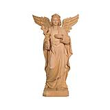 Sochy - Svätý Gabriel drevená socha - 15585140_