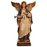 Sochy - Svätý Rafael drevená socha (120cm - Béžová) - 15585166_