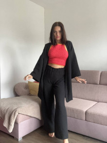Nohavice - Set - kimono long, nohavice z muselinu - 15585370_