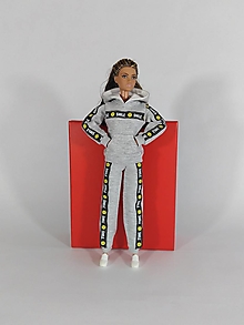 Hračky - Barbie mikina s kapucňou a vreckom č-2 - 15588228_