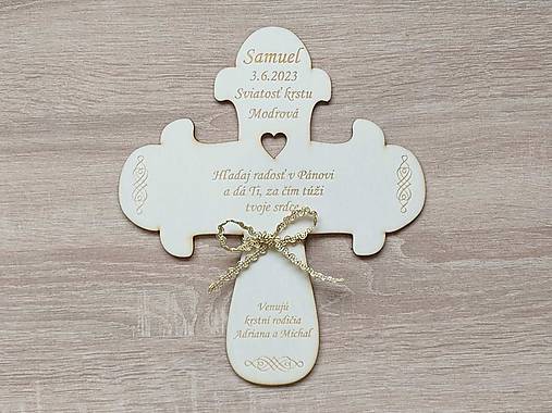 Personalizovaný darček na KRST 25cm