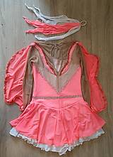 Detské oblečenie - Šaty na krasokorčuľovanie - 15589871_