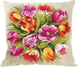 Úžitkový textil - Tulipány - 15589640_