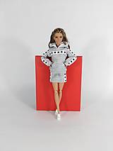 Hračky - Barbie mikina s kapucňou a vreckom č-3 - 15590891_