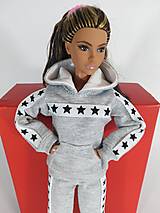 Hračky - Barbie mikina s kapucňou a vreckom č-3 - 15590892_