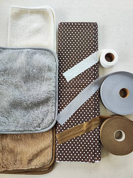 Textil - VLNIENKA DEKA a PRIKRÝVKA 100 % merino top super Bodka  hnedá - 15592254_