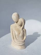  - Zaľúbené sošky z jesmonite (Béžové) - 15592783_