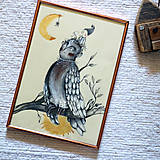 Kresby - Edvin, famózny holub/ kresba - 15596765_