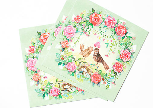 Papiernictvo - Pohľadnica - "Rozrastá sa rodina" - 15595680_