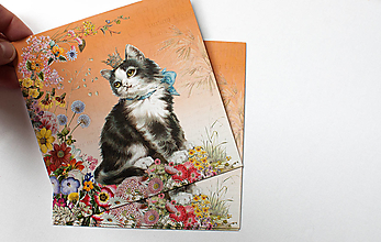 Papiernictvo - Pohľadnica - " Micka floral" - 15595647_
