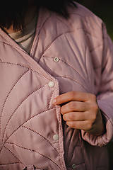Bundy a kabáty - Prechodná bundička - Ružová - 15595625_