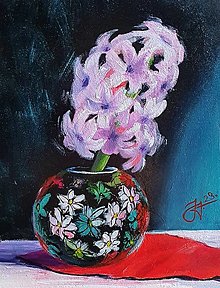Obrazy - Obraz "Ružová hortenzia", 15x20 cm - 15596595_