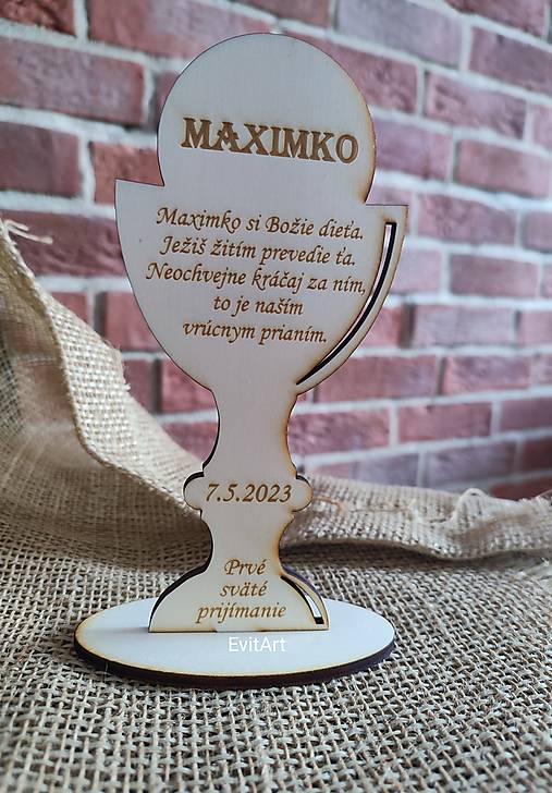 Tabuľky - Kalich prvé sväté prijímanie - 15598860_