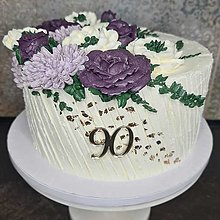Dekorácie - Vlastné číslo na tortu so špicom - 15598272_