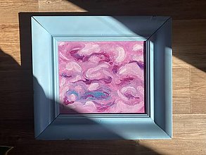 Obrazy - Pink waves - 15598026_