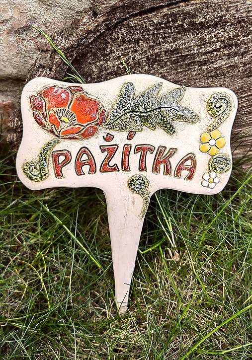Tabuľky - Zápich Pažítka - 15600418_