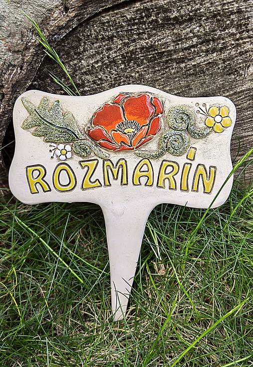 Tabuľky - Zápich Rozmarín  - 15600516_