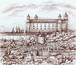Kresby - Bratislavský hrad - 15603611_