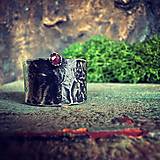 Prstene - Strieborný prsteň s rubínom - v krajine prsteňov - 15602104_
