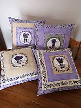 Úžitkový textil - Vankúš Lavender Sachet 3 - 15603390_