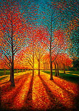 Obrazy - Jesenné slnko (70x50) - 15602035_