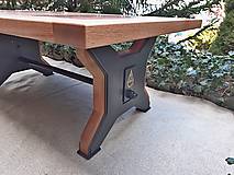 Nábytok - Konferenčný stôl jaseň - jelša - 15601917_