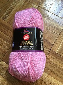 Galantéria - Himalaya Everyday New Tweed ružová - 15605246_